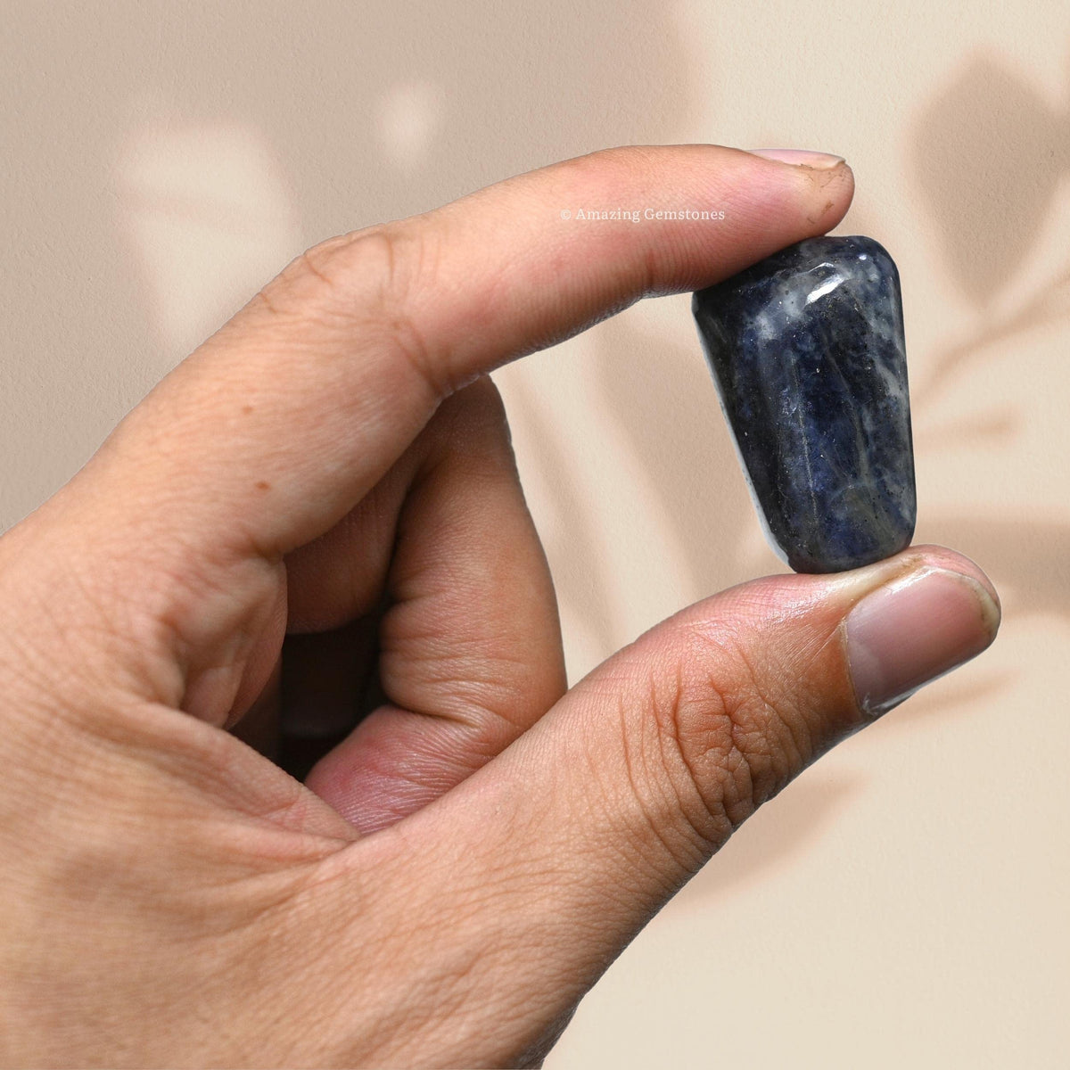 Amazing Gemstone Iolite Crystals and Healing Stones Tumbled - 1000+ Carats Iolite Stone Gem Stones, Natural Healing Stones for Energy Balance, Stress Relief - Premium Polished Gems Rocks