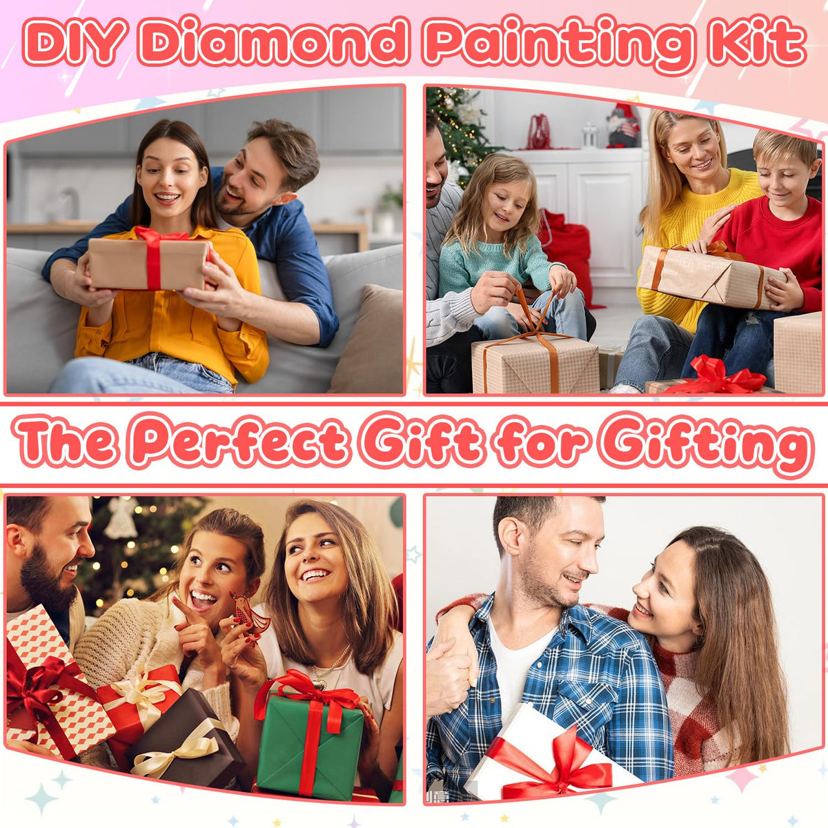 Foxonaut Hummingbird Diamond Art for Kids with Frame, Easy Diamond Art Painting Kits Ages 6-8-12, DIY Gem Art for Kids,Art and Crafts for Girls Boys Gift (7x7inch)