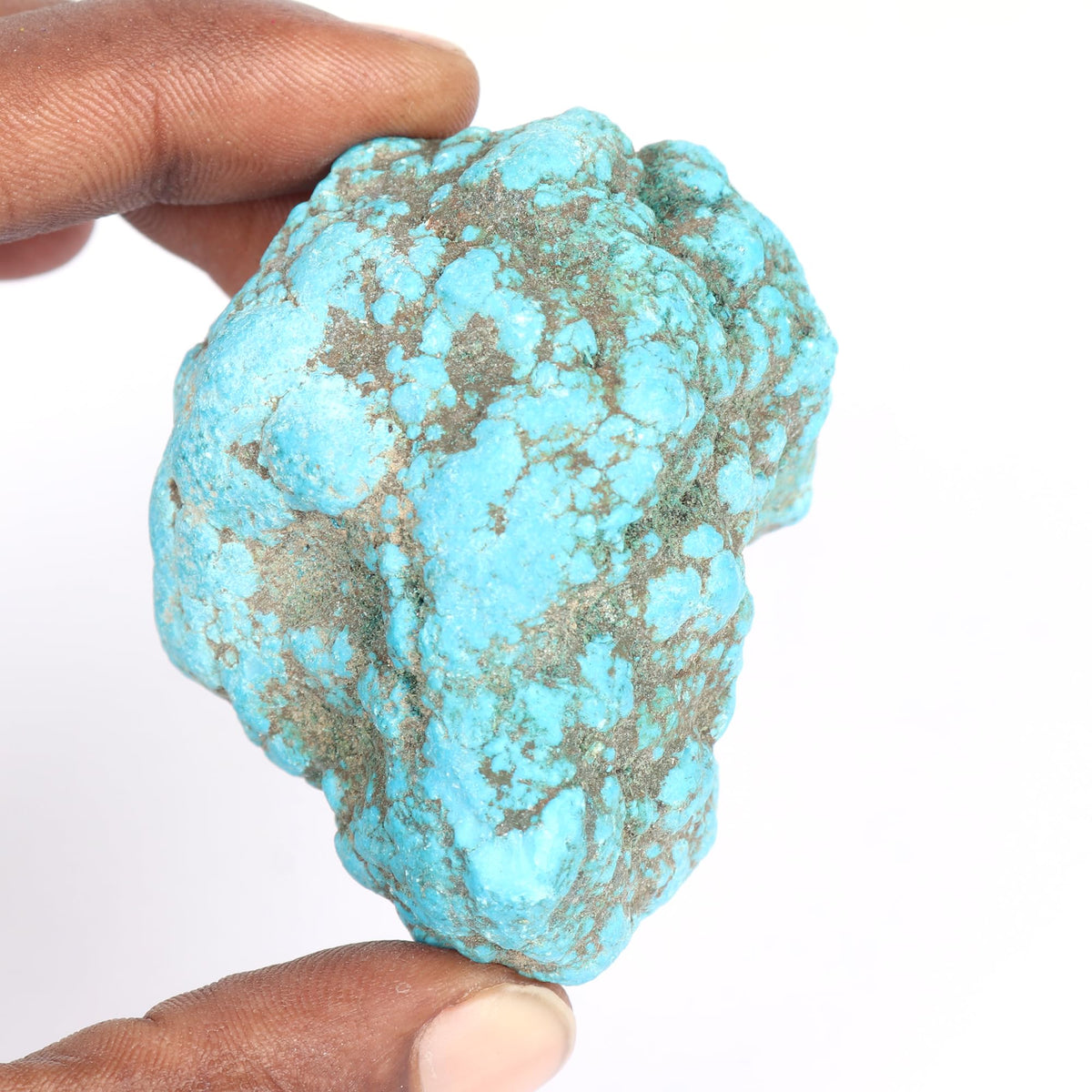 GEMHUB Natural Blue Turquoise Approximate 557 Ct Raw Blue Turquoise,Blue Turquoise Chunk, Raw Uncut Rough Healing Crystal Blue Turquoise Gemstone