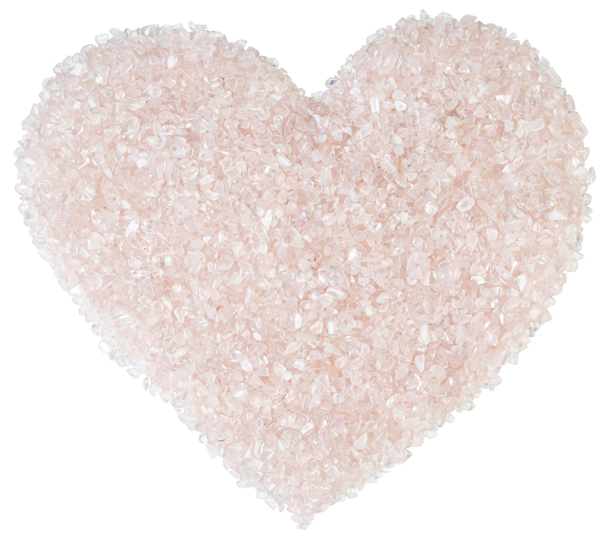 Crocon 1/2 LB Crushed Rose Quartz Chips Bulk Stones 1100+ Carats Natural Quartz Pieces Irregular Shape Gemstones for House Warming Gifts New Home & Chakra Healing Crystals Home Décor Gifts for Women