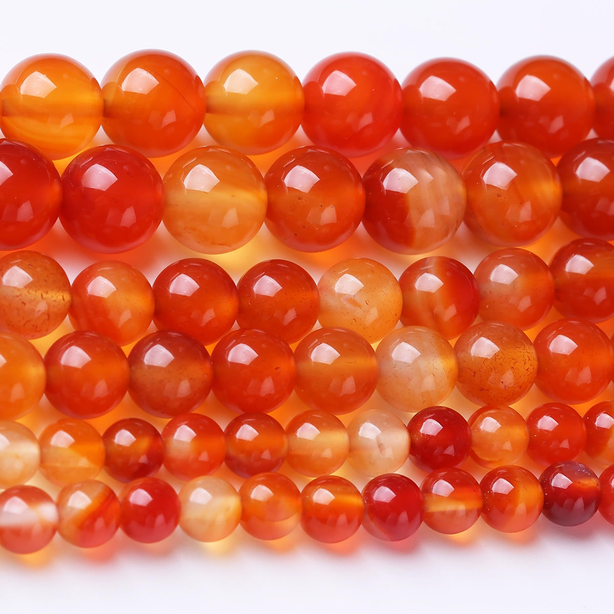 Natural Pomegranate Stone Gemstone Round Crystal Energy Jade Beads for Jewelry Making DIY Bracelet Necklace 15.5inch 35PCS 10MM