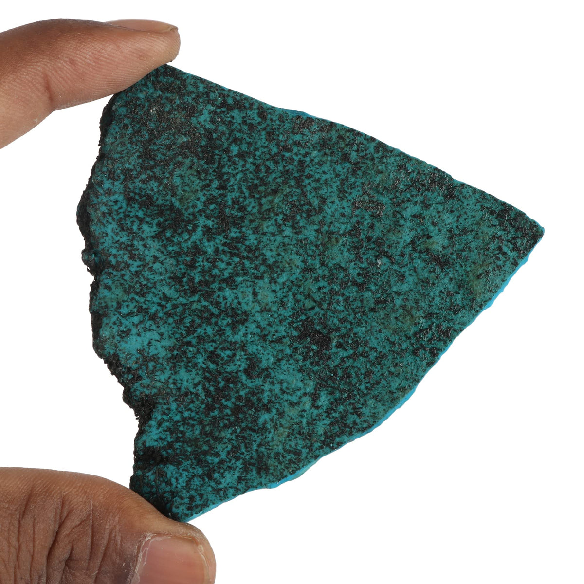 REAL-GEMS Gemstones For Jewelry Making 98.00 Carat Natural Blue Turquoise Slab Crystals and Stones Jewelry Making For Women And Men