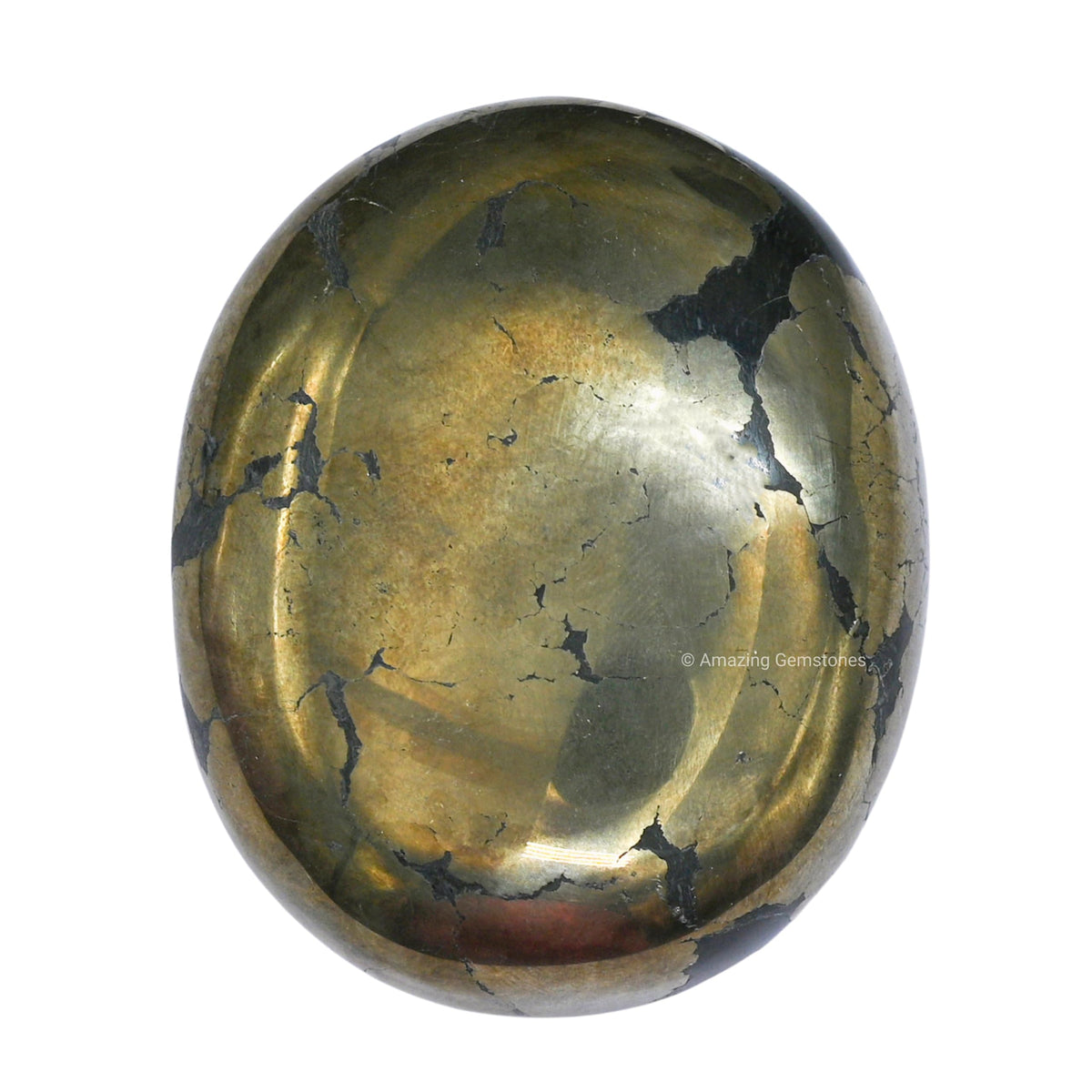 Amazing Gemstone Pyrite Crystals and Healing Stones - Large Palm Stone Crystals Piedra, Crystal for Good Luck, Positive Energy, Meditation - Unique Stocking Stuffers and Birthday Gifts for Women, Men