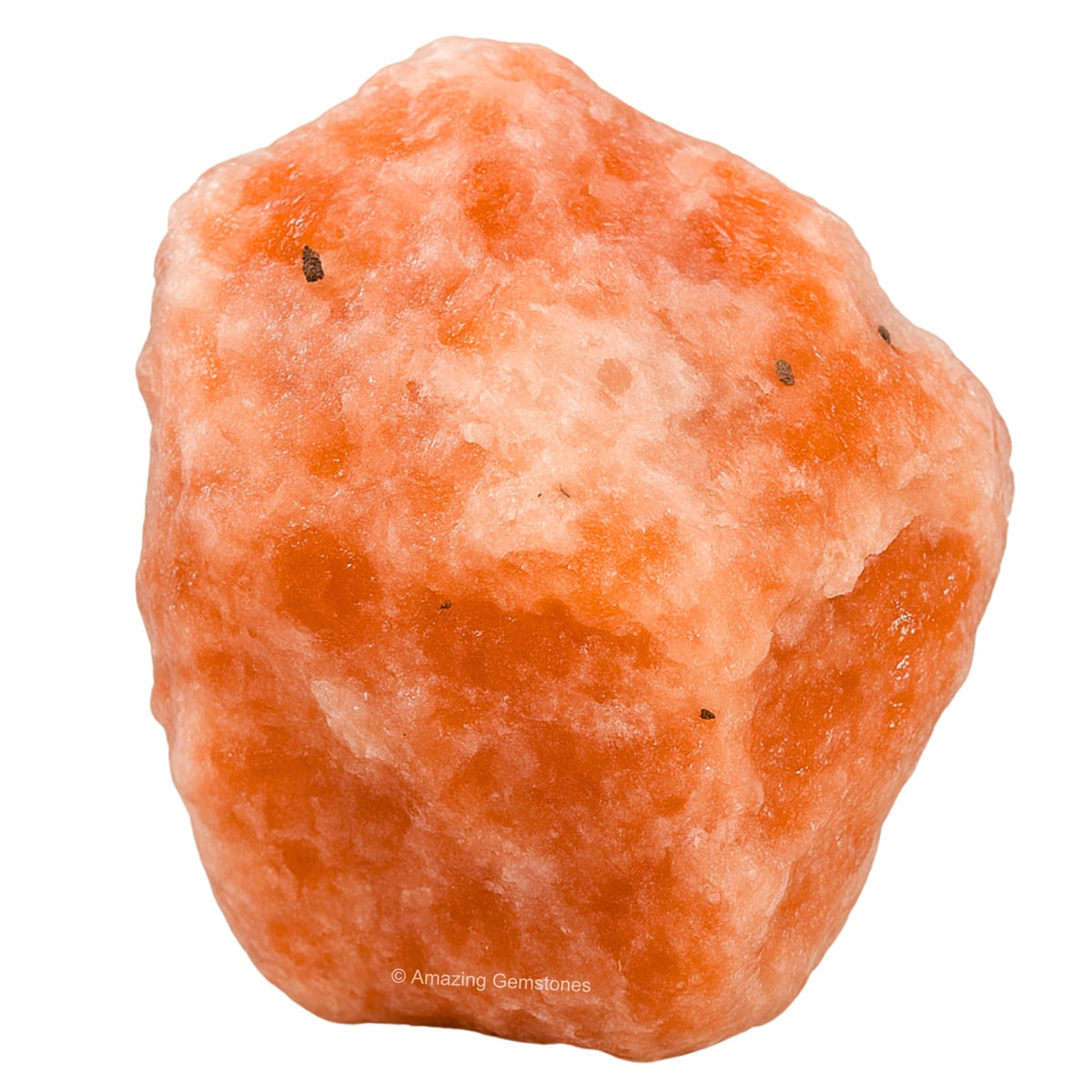 Amazing Gemstone 2 Pieces Sunstone Raw Crystals and Healing Stones, Natural Rocks for Tumbling and DIY Raw Stones and Crystals