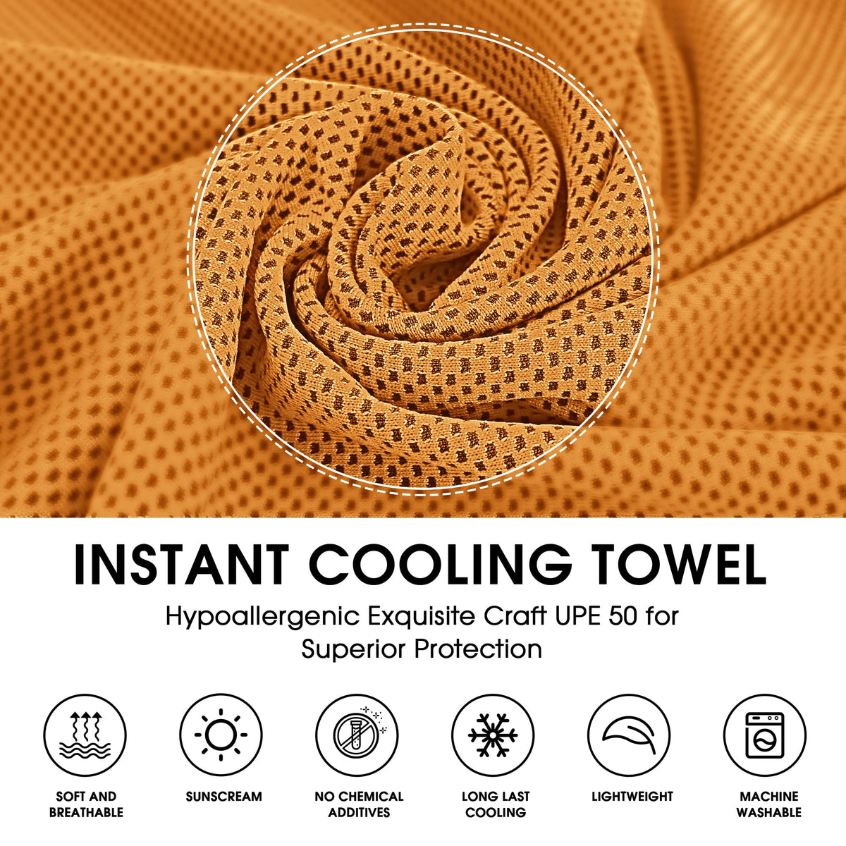 4Monster Cooling Towel for Neck and Face,Microfiber Cold Towel for Hot Weather,Quick Dry Ice Chilly Towel Cooling Rags for Neck Stay Cold for Gym,Yoga,Sport,Running,Camping(40 x 12 inches)