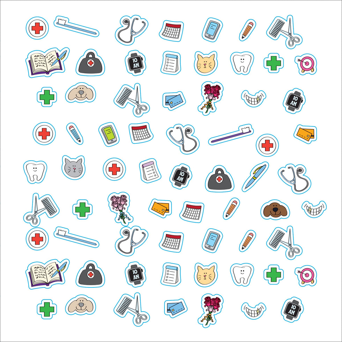 Plan It! A Sticker Book for All Your Productivity Needs (2,500 stickers!)