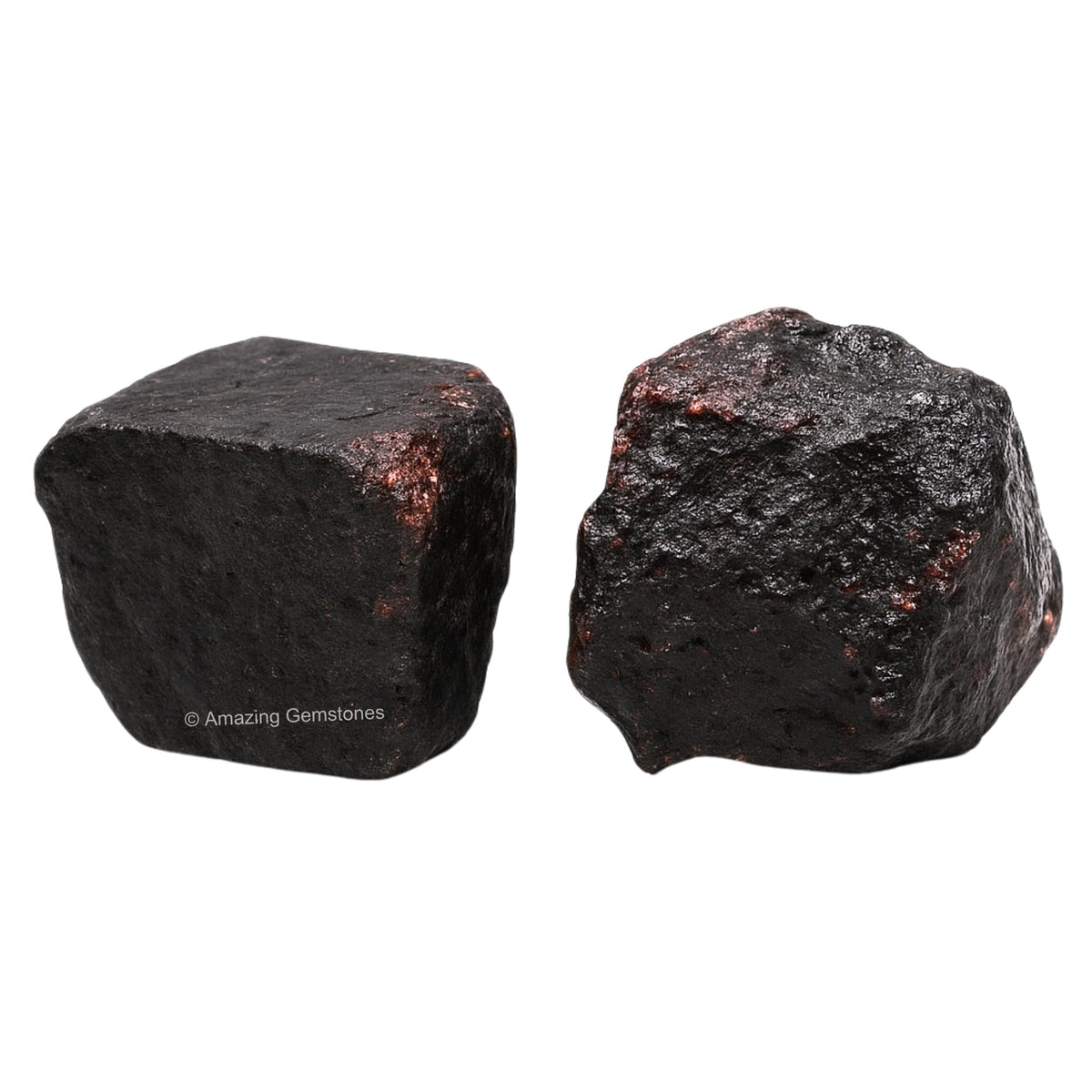 Amazing Gemstone Garnet Raw Crystals and Healing Stones, Natural Rocks For Tumbling - DIY Raw Stones And Crystals (1 Piece)