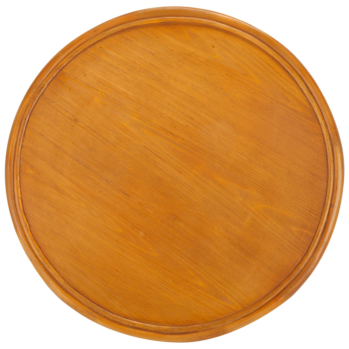 SAFAVIEH Couture Collection Bayard Natural Rattan Solid Wood Round Coffee Table (Fully Assembled)