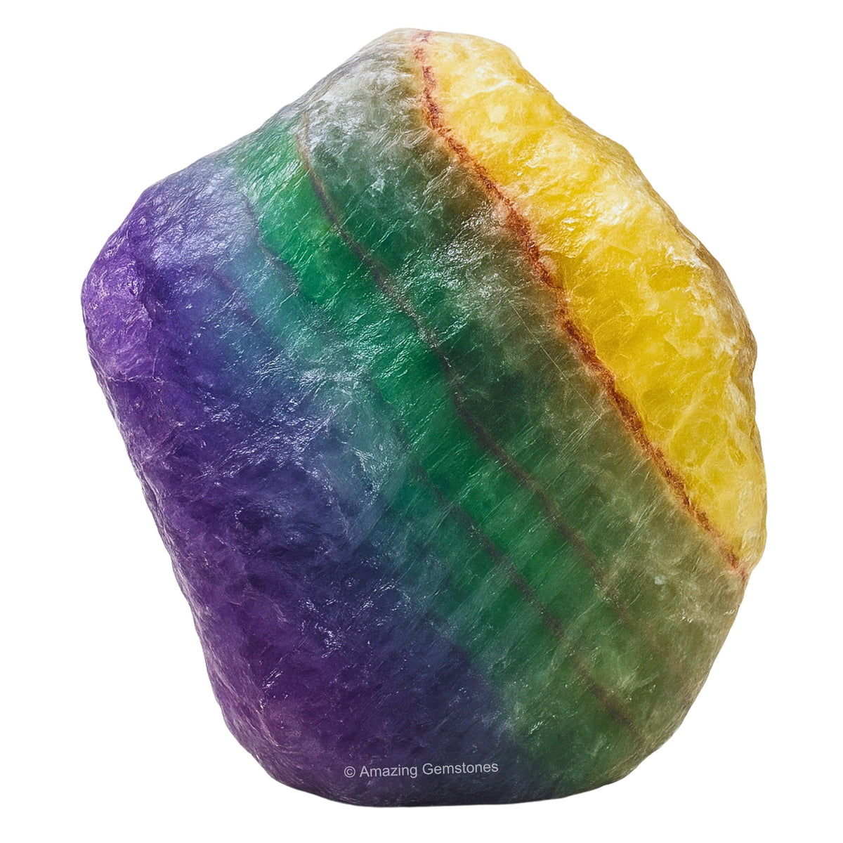 Amazing Gemstone Fluorite Raw Crystals and Healing Stones, Natural Rocks for Tumbling - DIY Raw Stones and Crystals, 2 Pieces