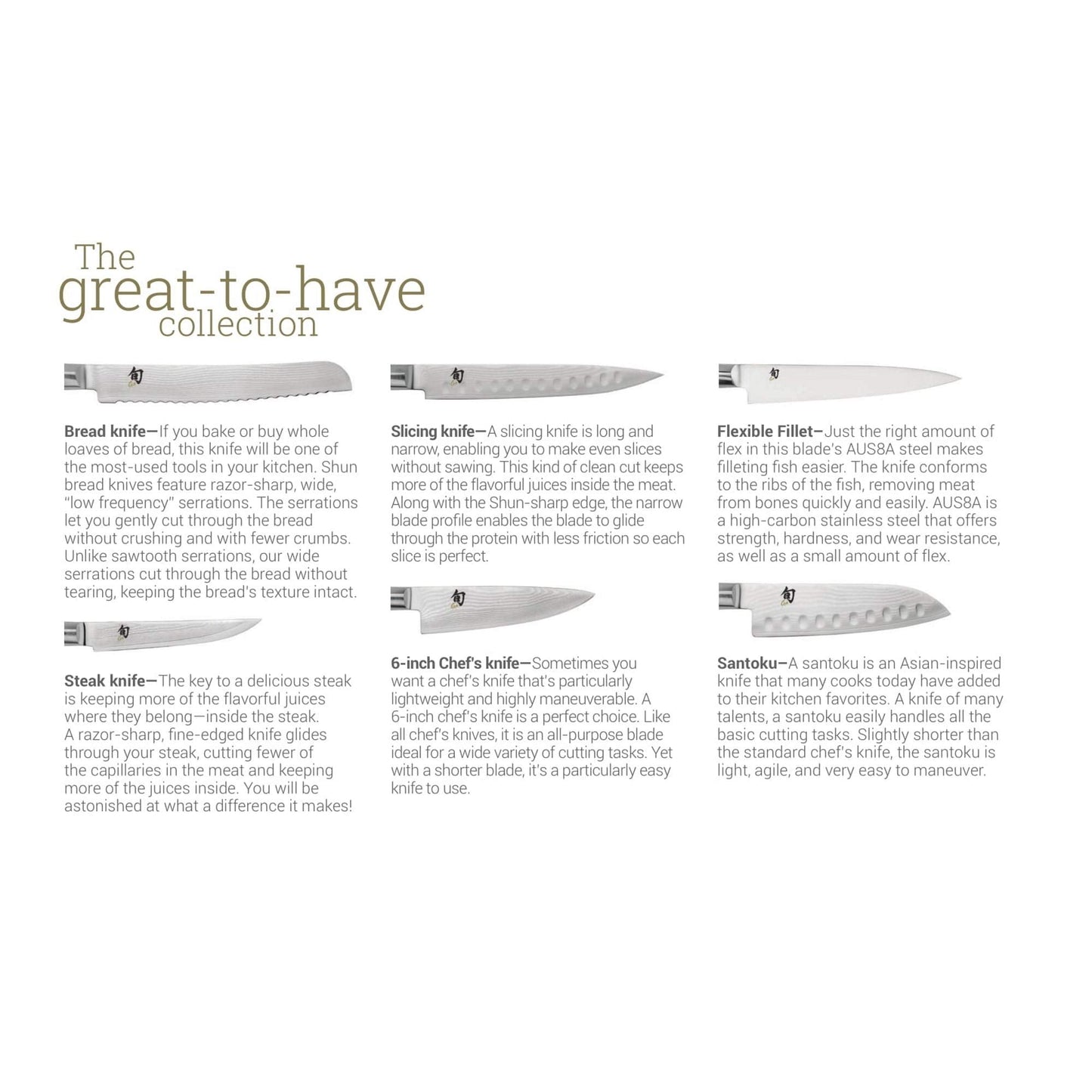 Shun Classic 2 Pc Carving Set