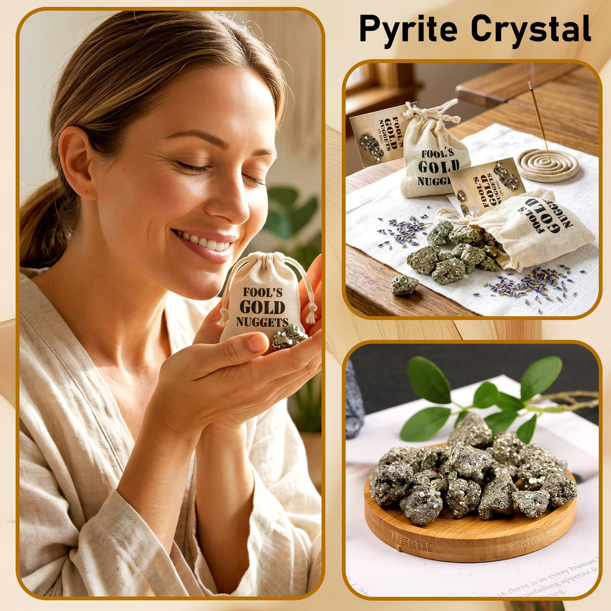Wowagoga 2 Pack 4.5 Oz Natural Pyrite Stone Raw Pyrite Crystal for Cabbing Tumbling Reiki Healing
