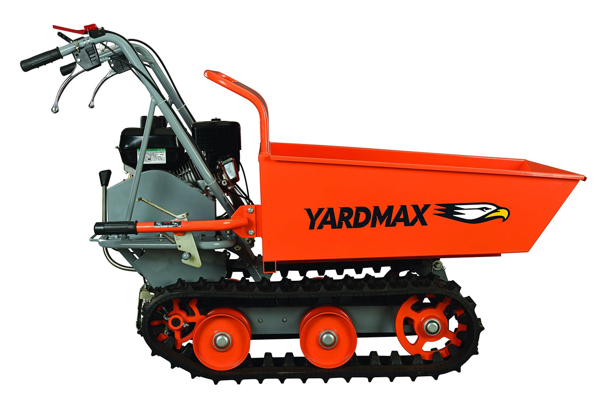 YARDMAX YD8103 Track Barrow, 660 lb. Capacity, Briggs CR950, 6.5 hp, 208cc