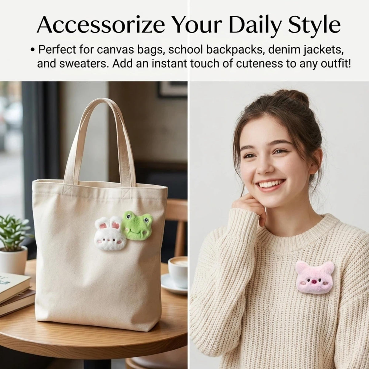 ZAOMENG 30 Pcs Cute Plush Brooch Bulk Stuffed Animals Party Favors Carnival Prizes,School Gifts,Goodie Bags Birthday Pinata Stuffers Classroom Prizes Treasure Box Backpack Accessories