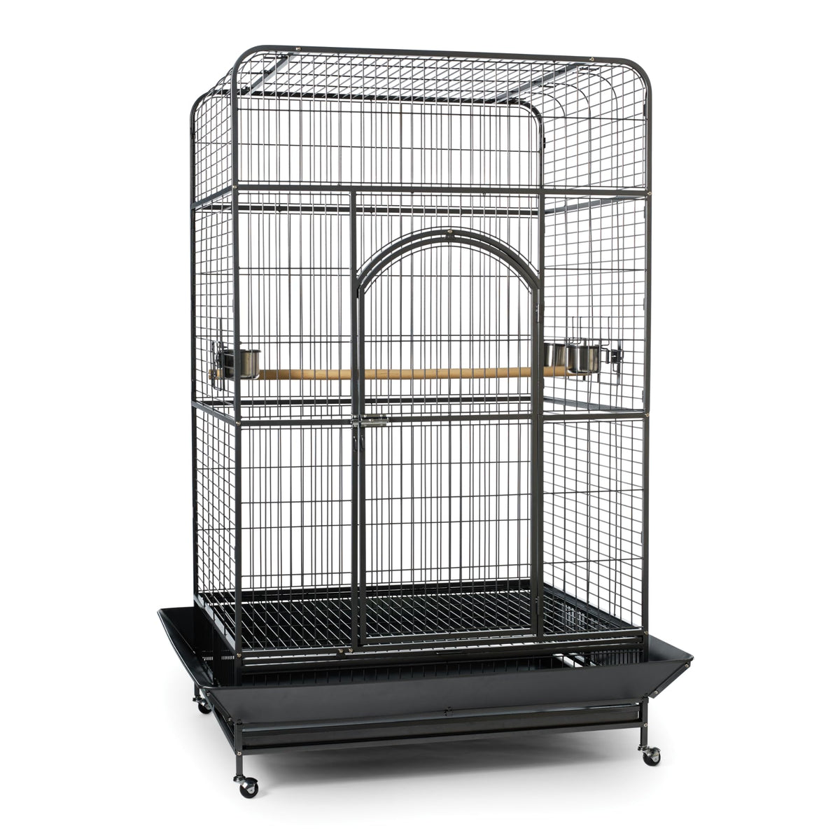 Prevue Pet Products Empire Bird Cage, X-Large, Black Hammertone,46" L x 36" W x 78 1/4" H