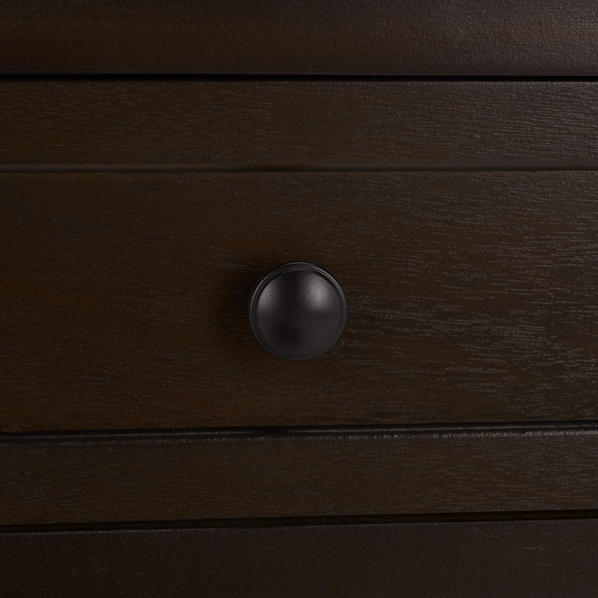 SAFAVIEH Furniture - Herman 2-Drawer Storage Unit - Dark Chocolate - Solid Wood - Classic Storage Design - Ideal for Living Room, Entryway, 29" W x 13" D x 27.5" H - Fully Assembled (AMH5702H)