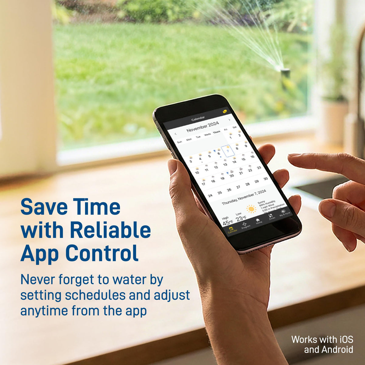 Orbit 24516 B-hyve XD 1-Port Smart Hose Watering Timer with Wi-Fi Hub