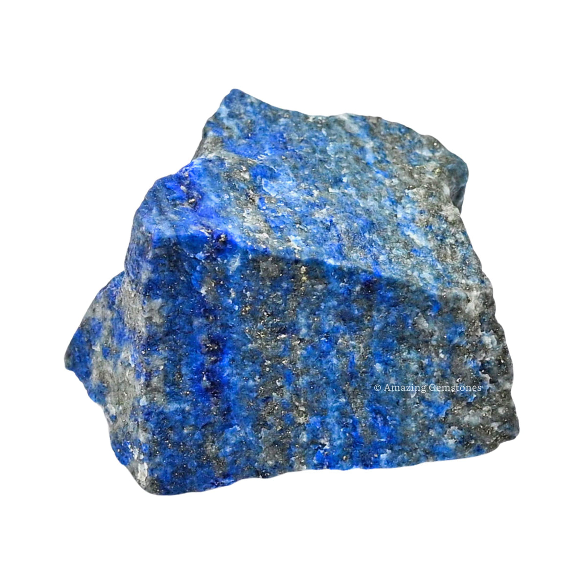 Amazing Gemstone 2 Pieces Lapis Lazuli Stone Crystals and Healing Stones, Raw Natural Rocks for Tumbling and DIY Raw Stones and Crystals