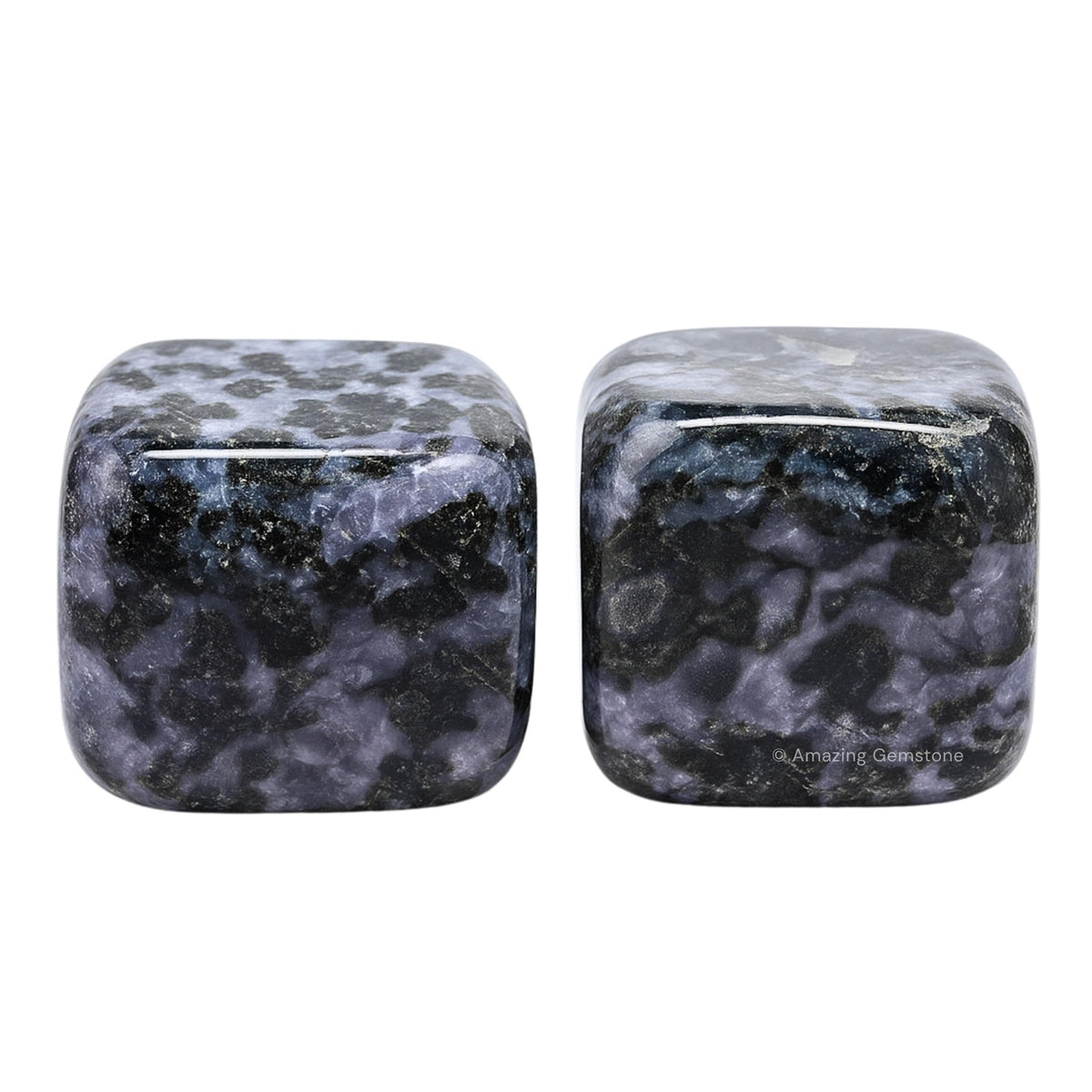 Amazing Gemstone Indigo Jasper Crystals and Healing Stones Tumbled - 1000+ Carats Indigo Jasper Stone, Natural Healing Stones for Energy Balance, Stress Relief - Premium Polished Gems Rocks