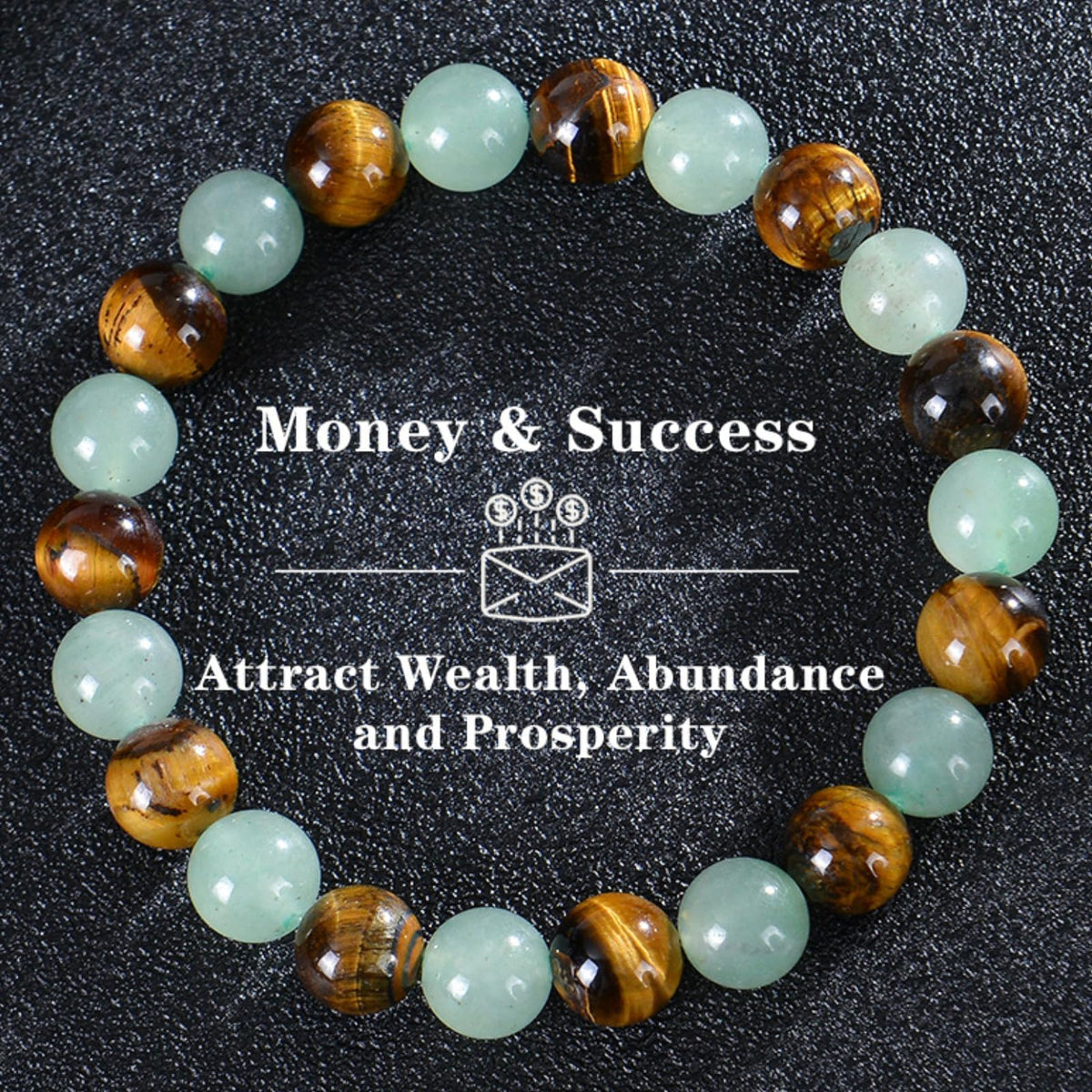 72ore Crystal Money Bracelets Wealth for Women Jade Bracelet Feng Shui Luck Protection Spiritual Birthday Gifts for Women Friends