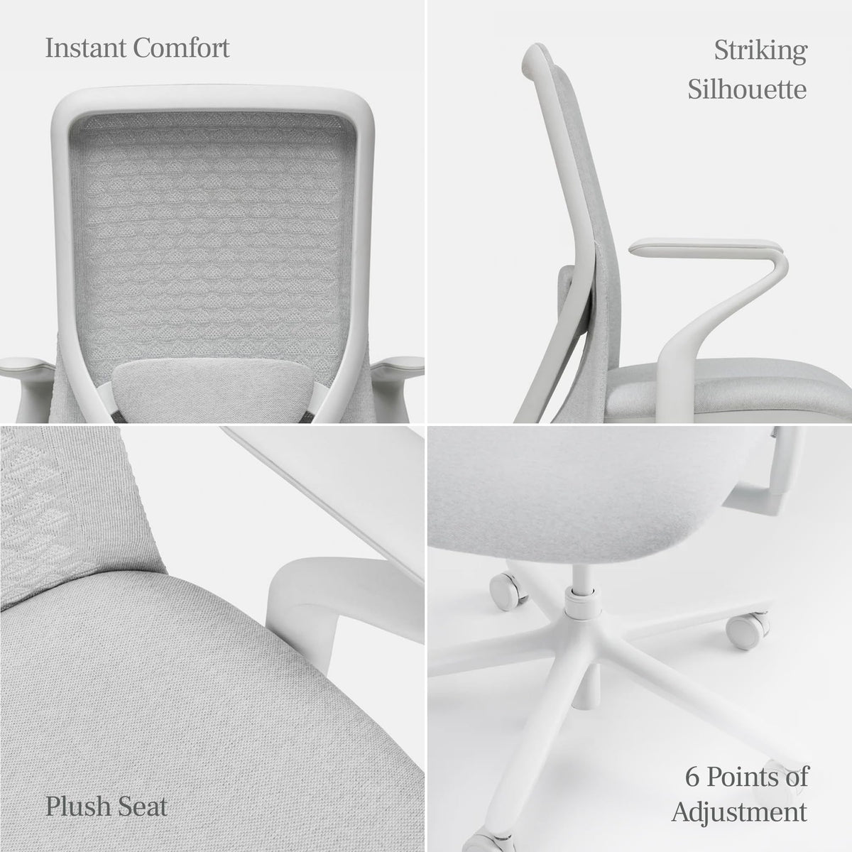 Branch Verve Chair - High Performance Executive Office Chair with Contoured Back and Adjustable Lumbar Support - High Density Foam Cushion and 3D Knit Back - Fits 5' to 6', Up to 275 lbs, Coral