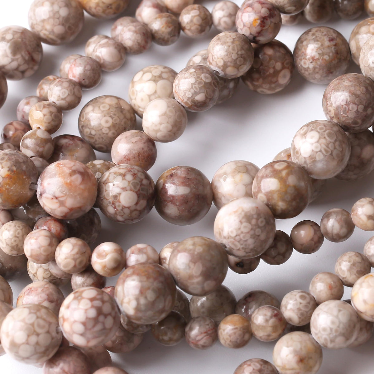 Wheat Spar Stone Beads for Jewelry Making DIY Bracelet Necklace Jewelry Making 1 Strand 15.5inch 35PCS 10MM