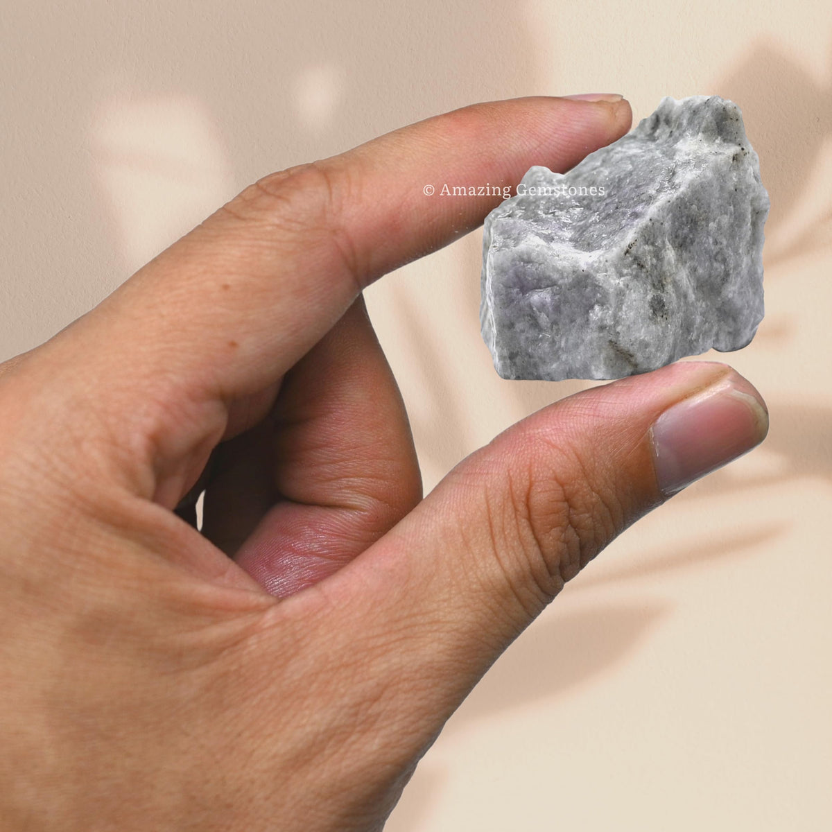 Amazing Gemstone Hackmanite Raw Crystals and Healing Stones, Natural Rocks For Tumbling - DIY Raw Stones And Crystals (1 Piece)