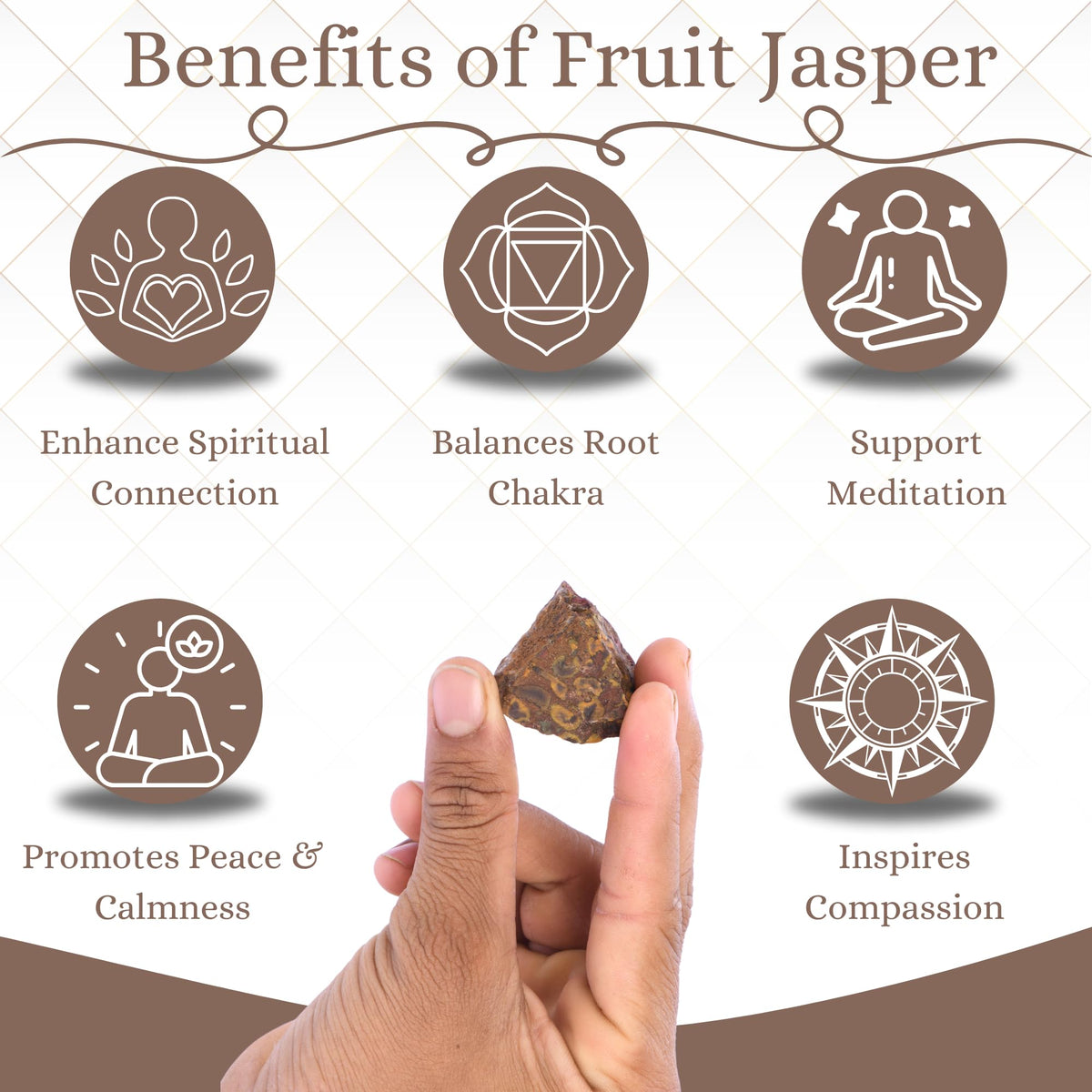 ANAYA AGATE Fruit Jasper 2 Pcs Raw Crystals Rough Gemstones w/Authenticity Card, Velvet Pouch - Large 1.25–2.0" Raw Stones for Tumbling, Cabbing, Polishing, Cutting Natural Healing Crystals for Home Decor, DIY Stones