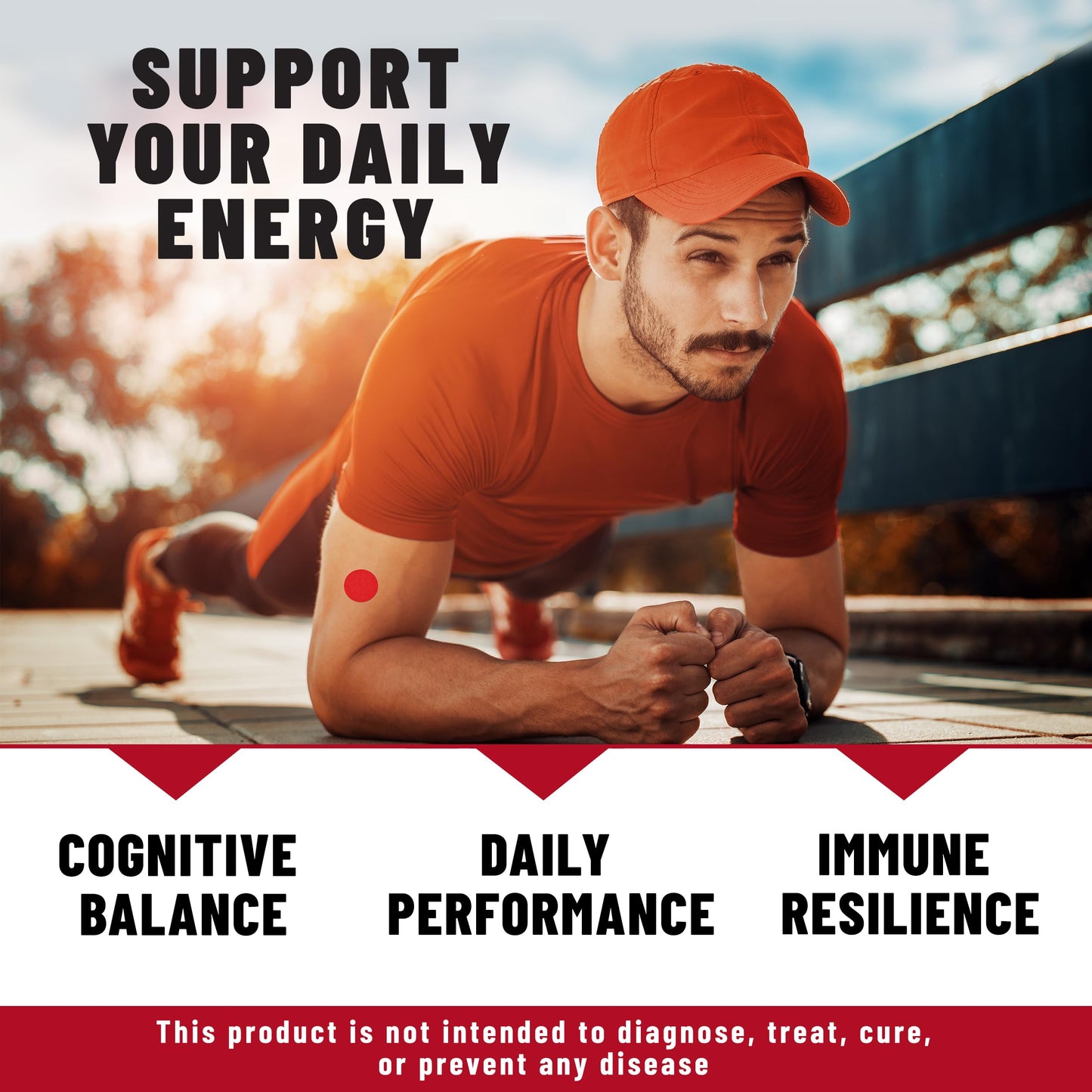 TOLEVITA Iron Patches – 36 Circle-Shaped Patches Plus – Energy, Focus & Daily Wellness – Easy-to-Use for Active Lifestyles