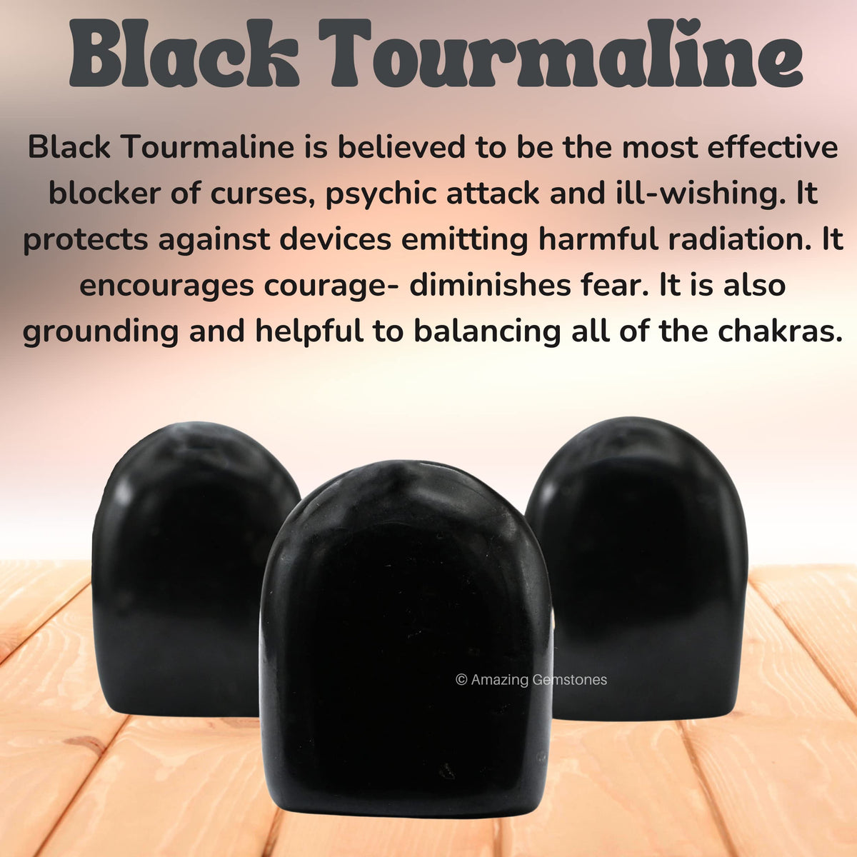 Amazing Gemstone Large Black Tourmaline Crystal Standing Palm Stone - Black Tourmaline Palm Stones &Crystal, A++ Grade Gemstones&Crystals - Healing Crystals & Healing Stones Office Home Decor Gifts