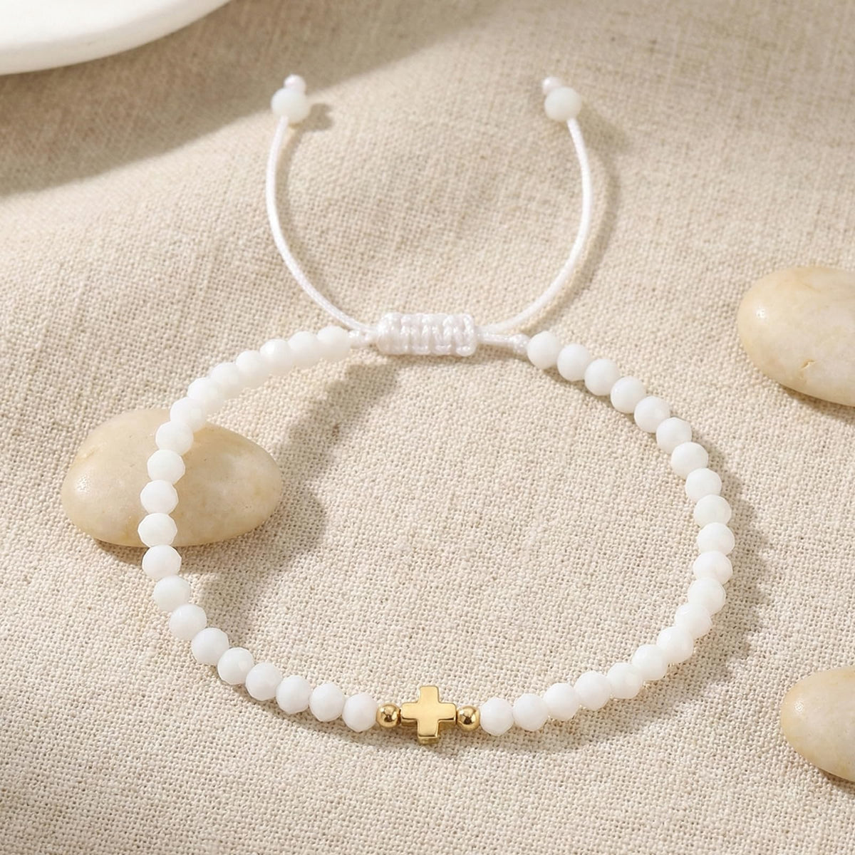 Opalencian Yellow Crystal Beads Drawstring Bracelet for Women,Exquisite Love Heart Bracelets Charm Beads Good Luck Handmade Fashion Jewelry Gifts