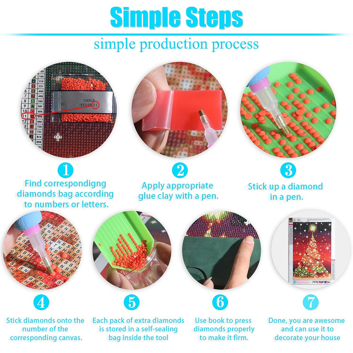 BOHADIY Large Diamond Art Kits for Adults, Cherry Blossoms Flower Diamond Art Painting Kits for Adults, 5D DIY Full Drills Mountain Sakura Craft for Gifts, Home Wall Decor 27.5 X 15.7 Inch