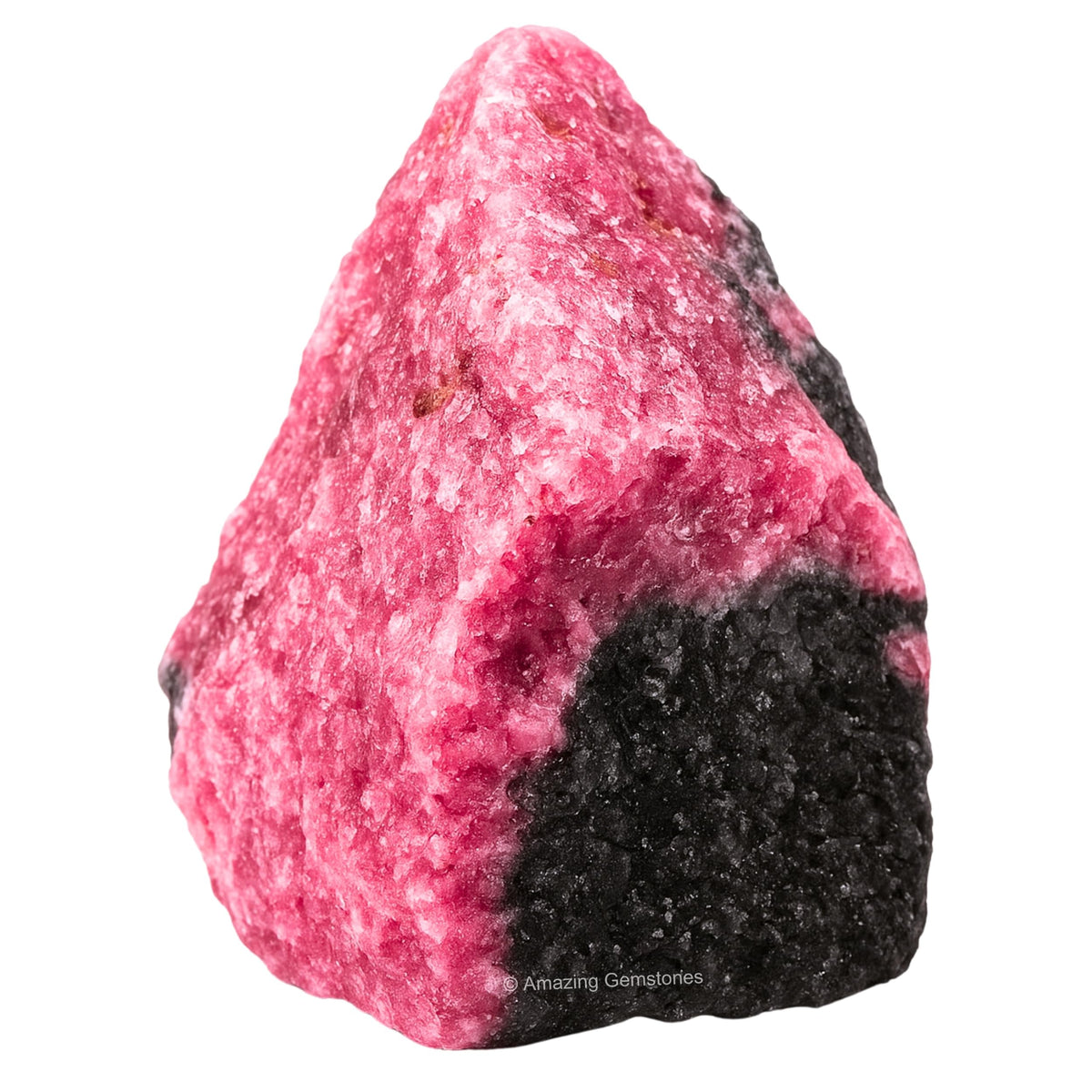 Amazing Gemstone Rhodonite Raw Crystals and Healing Stones, Natural Rocks For Tumbling - DIY Raw Stones And Crystals (1 Piece)