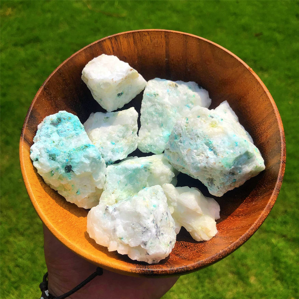 Zenkeeper 1Lb Large Rough Chrysocolla Crystal Bulk Raw Phoenix Stone Natural Crystal Chunks Crystals Healing Stones