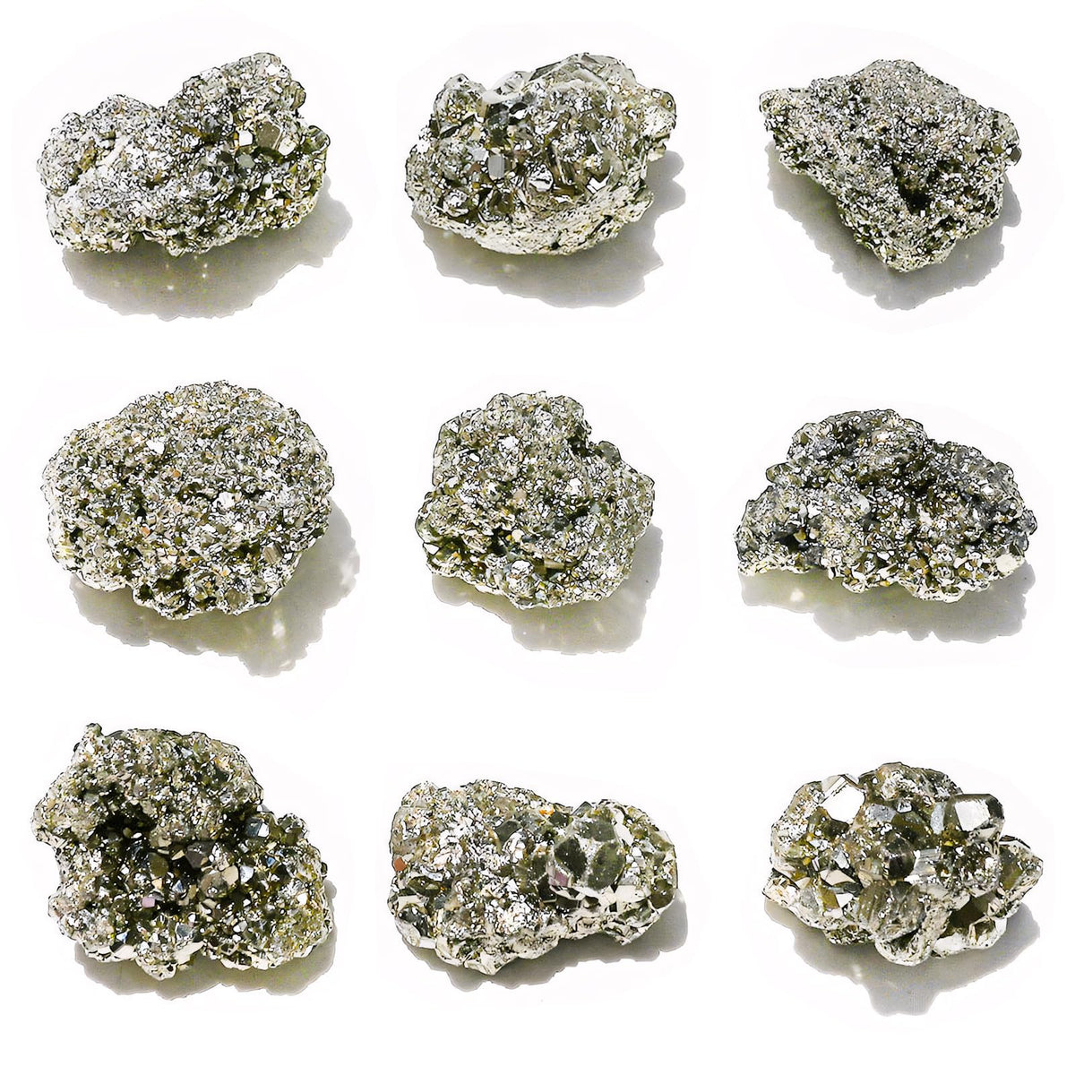 Wowagoga 2 Pack 4.5 Oz Natural Pyrite Stone Raw Pyrite Crystal for Cabbing Tumbling Reiki Healing