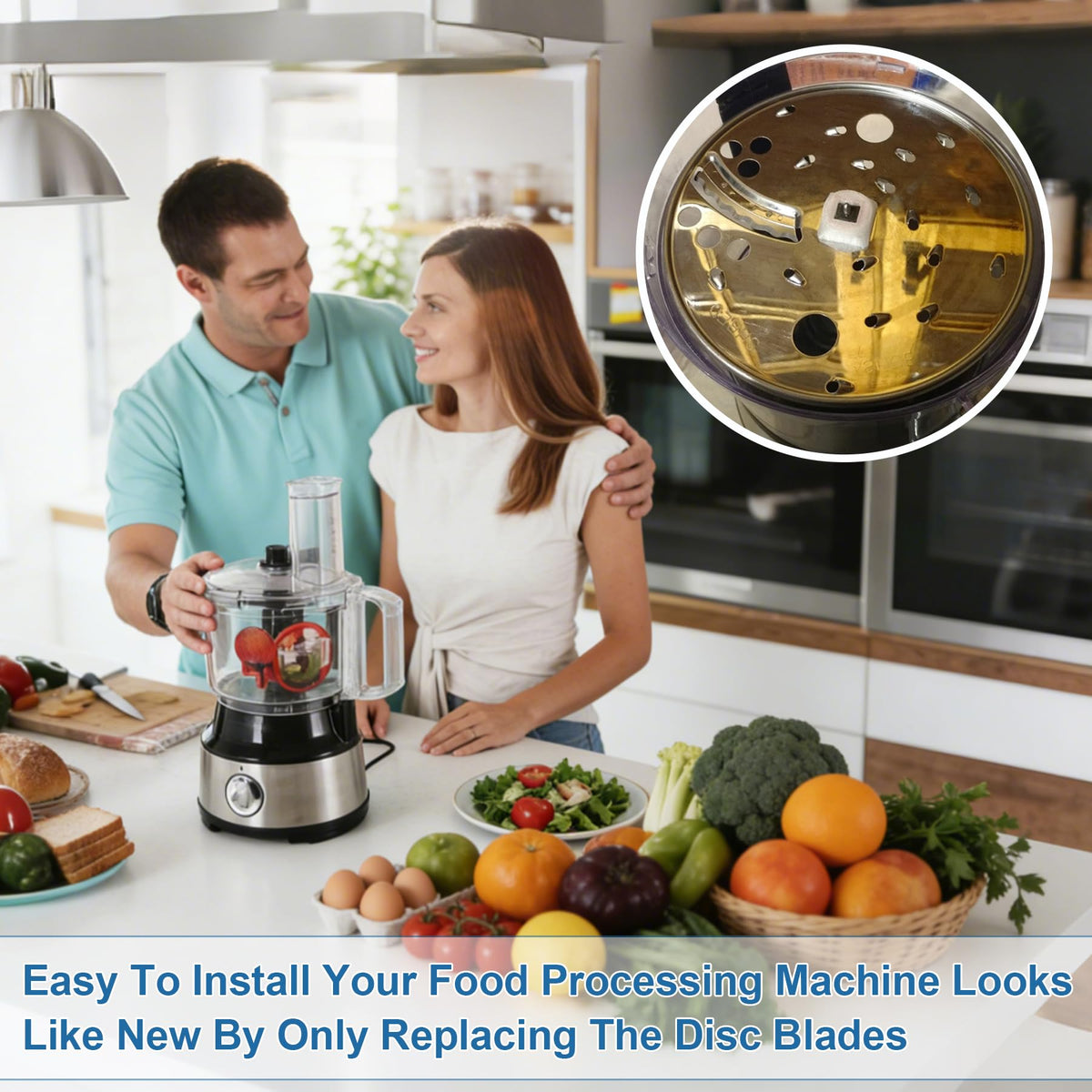 SLICE SHRED DISC BLADE for Hamilton Beach Food Processor 70730 70670 70740 70760