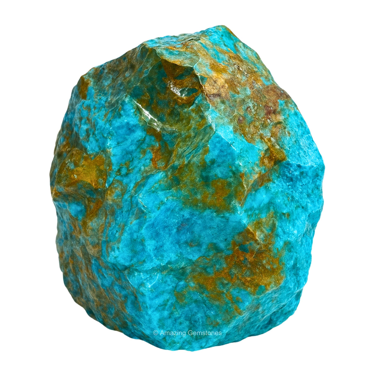 Amazing Gemstone Chrysocolla Shattuckite Raw Crystals and Healing Stones, Natural Rocks for Tumbling - DIY Raw Stones and Crystals, 2 Pieces