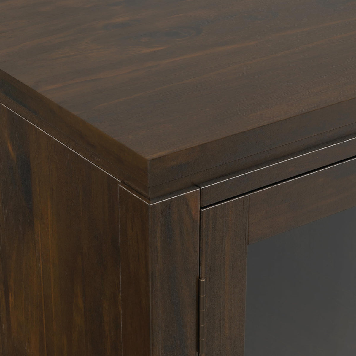 SIMPLIHOME Cosmopolitan TV Stand - 72 inch Wide Solid Wood Media Console in Mahogany Brown, Contemporary Entertainment Center for Living Room for TVs up to 80 Inches with Drawers and Cable Management