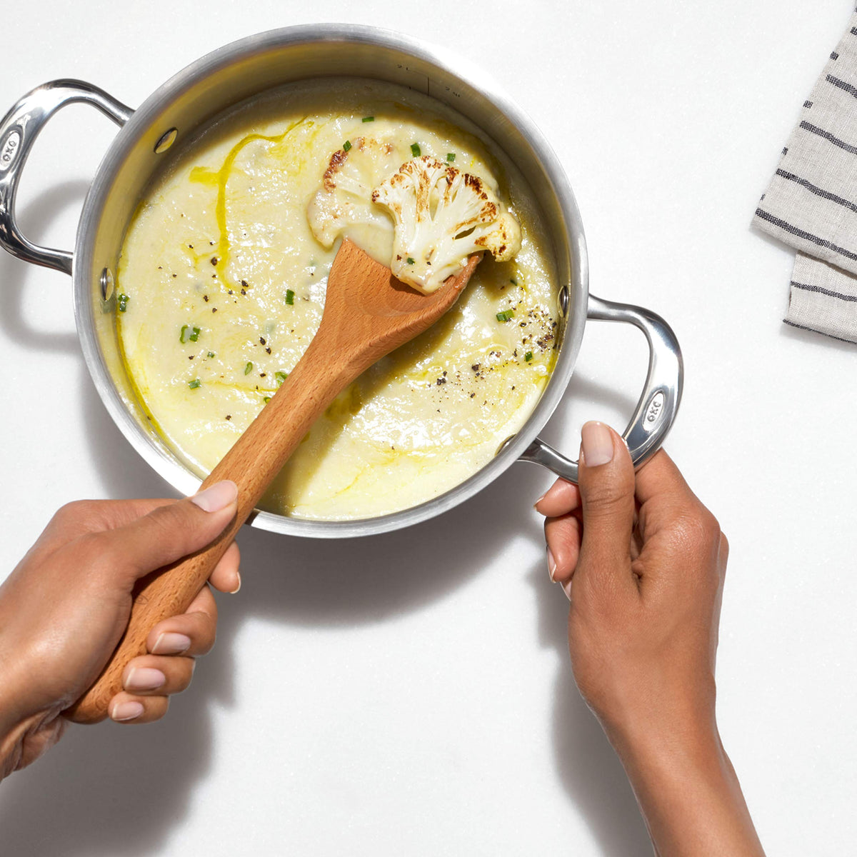 OXO Good Grips 3-Piece Wooden Spoon Set