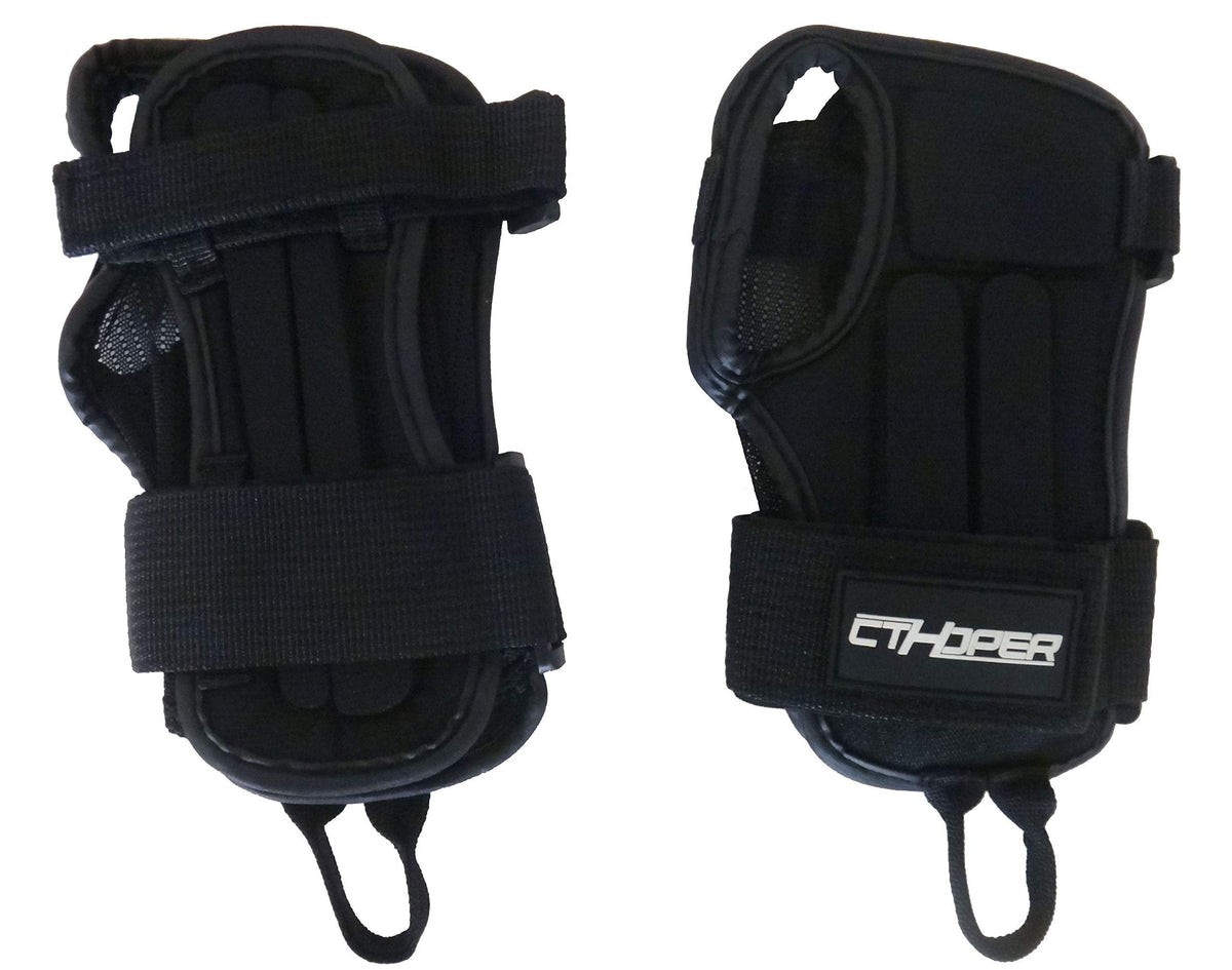 CTHOPER Impact Wrist Guard Fitted Wrist Brace Wrist Support for Snowboarding, Skating, Motocross, Street Racing, Mountain Biking, Weightlifting (M)