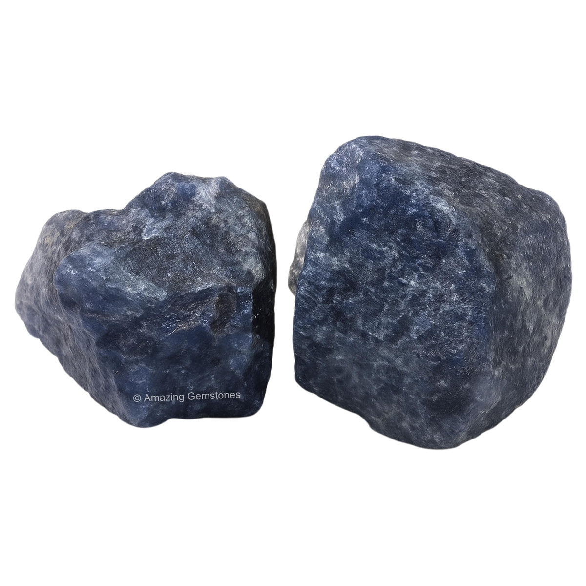 Amazing Gemstone Iolite Raw Crystals and Healing Stones, Natural Rocks For Tumbling - DIY Raw Stones And Crystals (1 Piece)