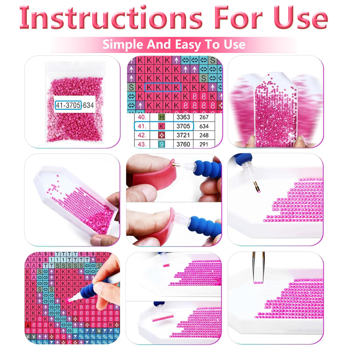 Huacan Diamond Art Kits for Adults AB Diamond Painting Kit 5D Moon Beach Picture DIY Round Drill Gem Art Kit for Beginner Crystal Aurora Diamond Handicraft Gift Home Decor 11.81 * 15.74 inch