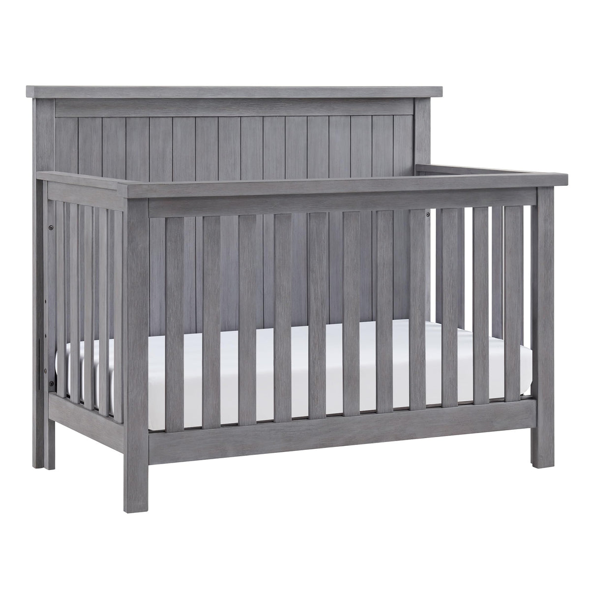 Soho Baby Everlee 4-in-1 Convertible Crib, Graystone