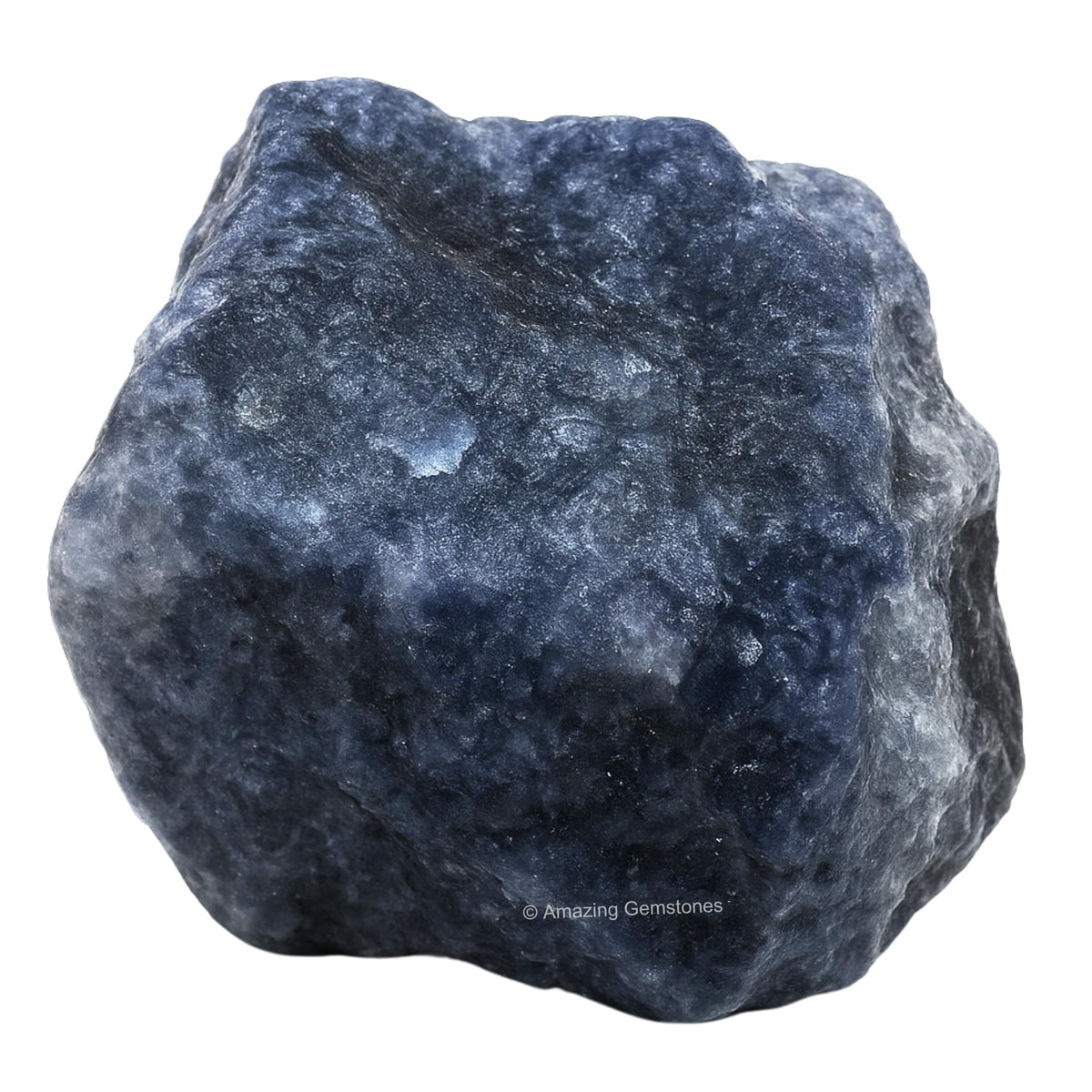 Amazing Gemstone 2 Pieces Iolite Raw Crystals and Healing Stones, Natural Rocks for Tumbling and DIY Raw Stones and Crystals