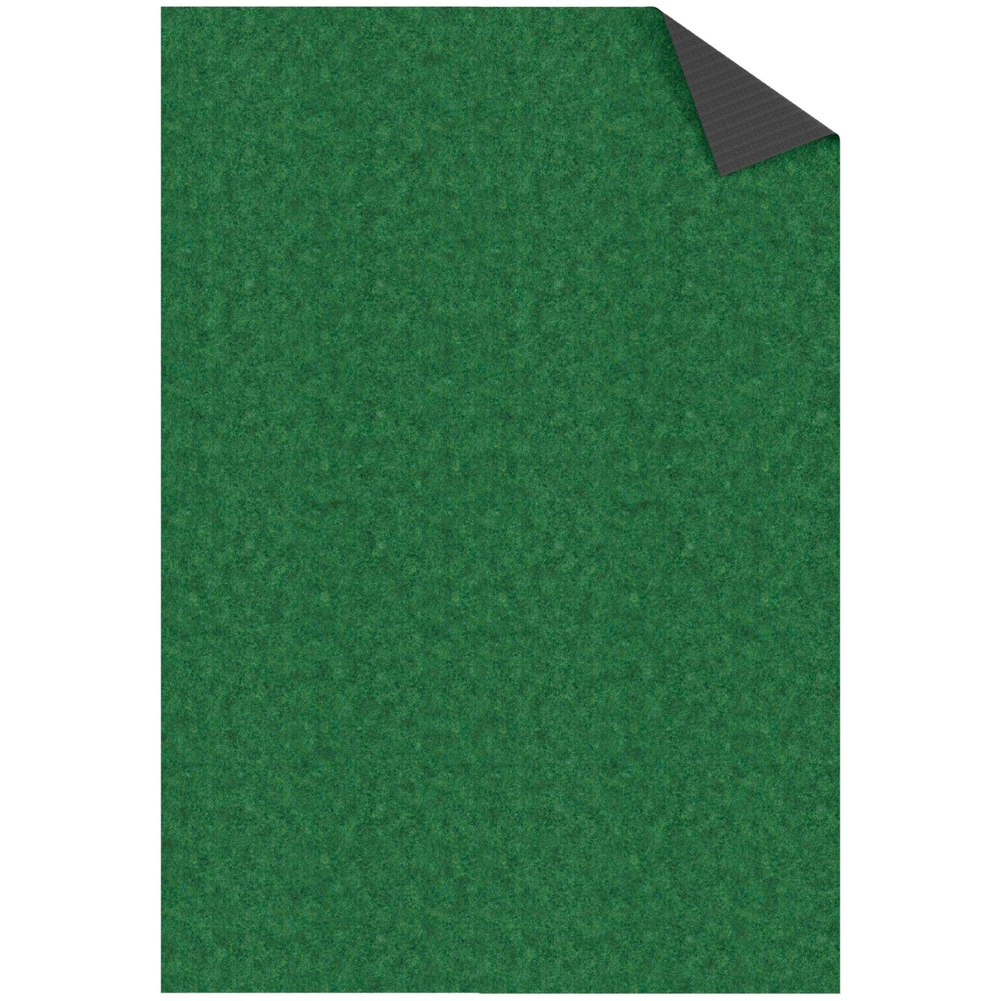 Ottomanson 6'6" x 51' Hallway Runner - Extra Durable Non-Slip Rug Mat for Indoor & Outdoor Use - Ideal for Kitchen, Entryway & Garage - High-Traffic Carpet, Green