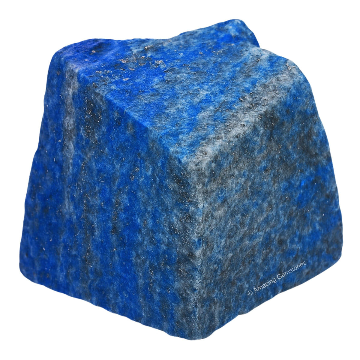 Amazing Gemstone 2 Pieces Lapis Lazuli Stone Crystals and Healing Stones, Raw Natural Rocks for Tumbling and DIY Raw Stones and Crystals