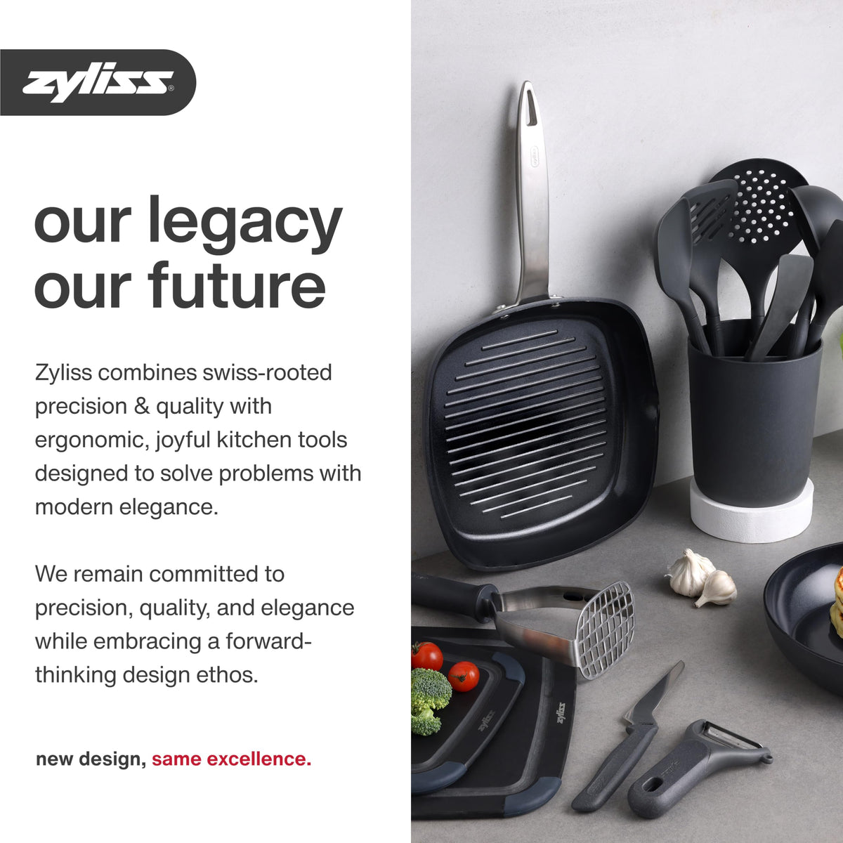 Zyliss Classic Rotary Cheese Grater - NSF Restaurant Certified Handheld Grater - Can be used for Hard Cheese, Chocolate & More - With Comfortable Handle & Easy-to-Clean Drum - White