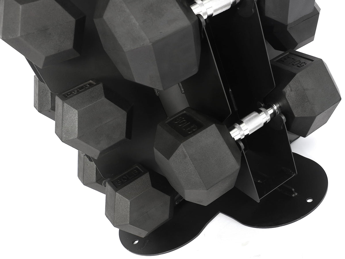 Fitvids Dumbbell Rack Multifunctional Weight Stand for Home Gym, Vertical