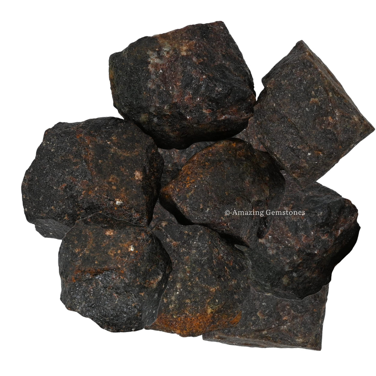 Amazing Gemstone Garnet Raw Crystals and Healing Stones, Natural Rocks for Tumbling and DIY Raw Stones and Crystals (1 lb)