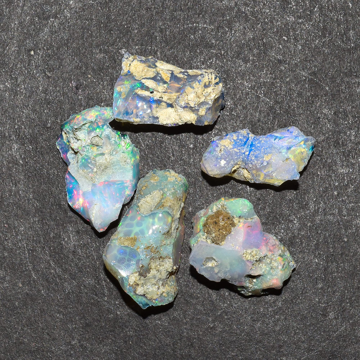 QNAVIC 30+ carats AA+ Natural Raw Ethiopian Fire Opal Rough Gemstone, Chakra Healing Crystal, Rough Crystals and Gemstone, October Birthstone Jewelry Making Supplies, DIY Gifts Art Crafts