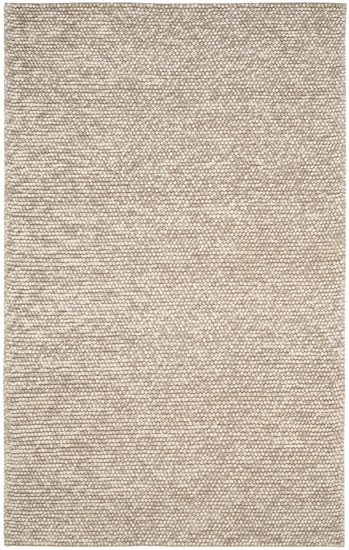 SAFAVIEH Area Rug 6x9 - Natura Collection - Beige, Handmade Wool Blend, Textured Design, Ideal for Living Room, Bedroom, Dining Space (NAT620B)